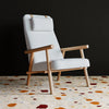 Gus* Modern Labrador Chair & Ottoman - Rug & Weave
