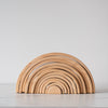 Large Natural Wooden Rainbow Tunnel - Rug & Weave
