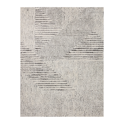 Loloi Levitt Shag Ivory / Grey Rug