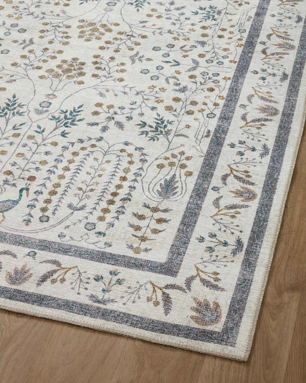 Rifle Paper Co. X Loloi/ Maison Wisteria Cream Rug - Rug & Weave