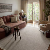 Amber Lewis x Loloi Malibu Ivory / Dove Rug No. 04