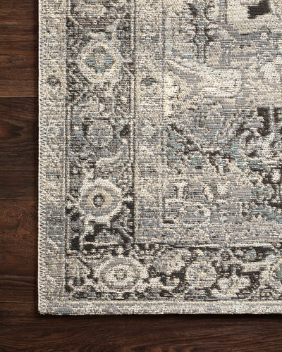 Loloi Mika Grey / Blue Rug - Rug & Weave
