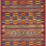 Loloi Mika Red / Multi Rug 5-Rugs - indoor/outdoor Loloi