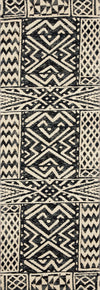 Loloi Mika Ivory / Black Rug - Rug & Weave