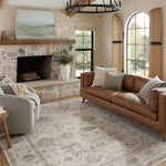 Magnolia Home by Joanna Gaines x Loloi Millie Silver / Dove Rug 0-patterned rugs Loloi