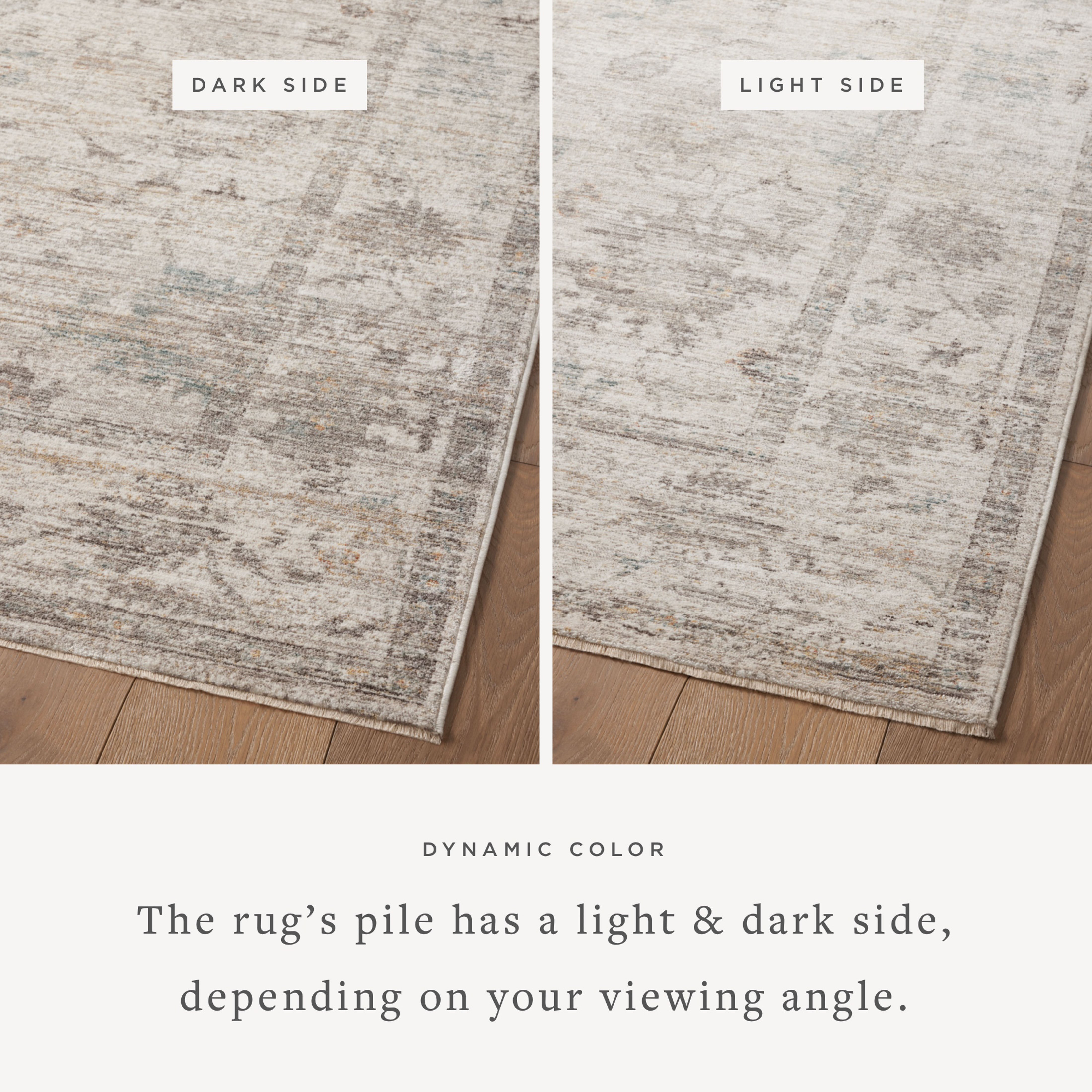 Magnolia Home by Joanna Gaines x Loloi Millie Silver / Dove Rug 0-patterned rugs Loloi