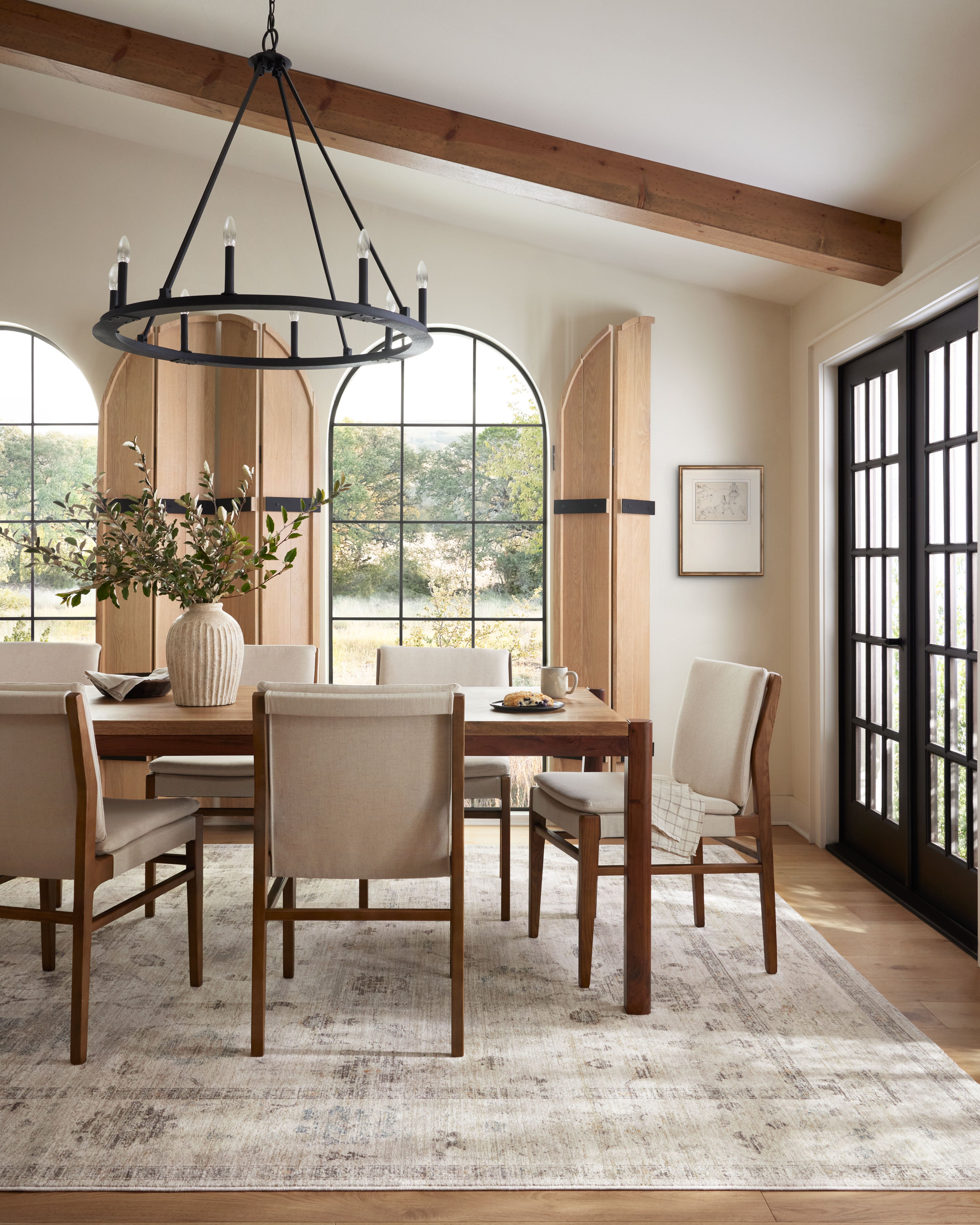 Magnolia Home by Joanna Gaines x Loloi Millie Silver / Dove Rug 0-patterned rugs Loloi