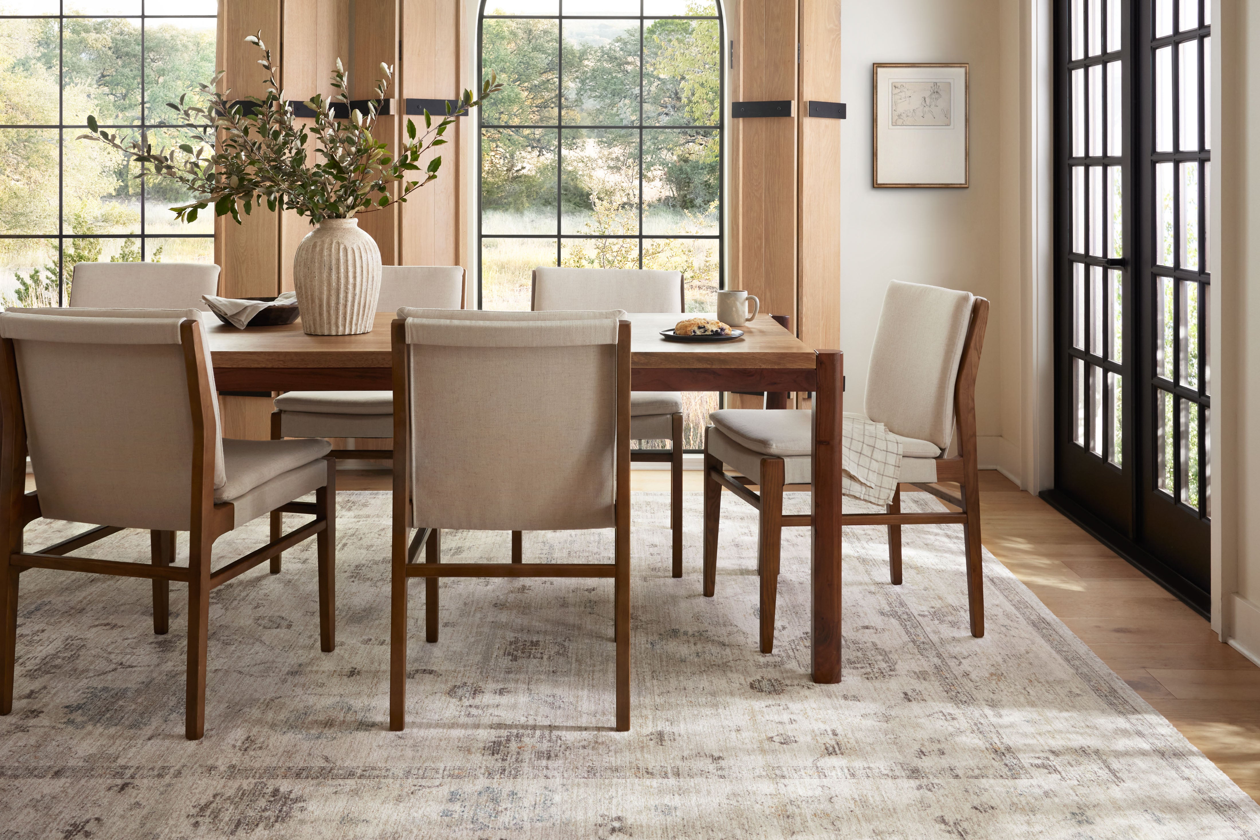 Magnolia Home by Joanna Gaines x Loloi Millie Silver / Dove Rug 0-patterned rugs Loloi