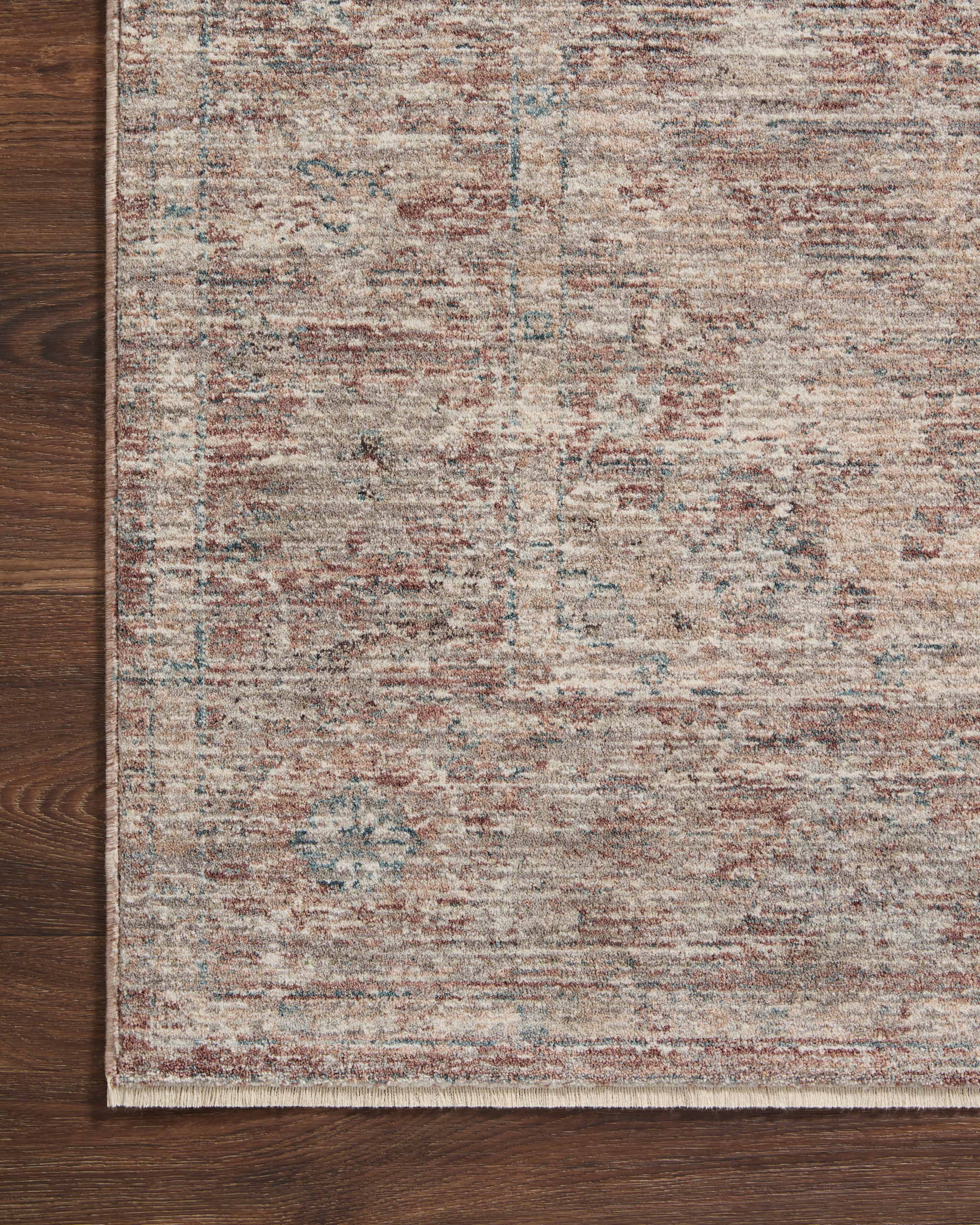 Magnolia Home by Joanna Gaines x Loloi Millie Brick / Fog Rug 0-patterned rugs Loloi