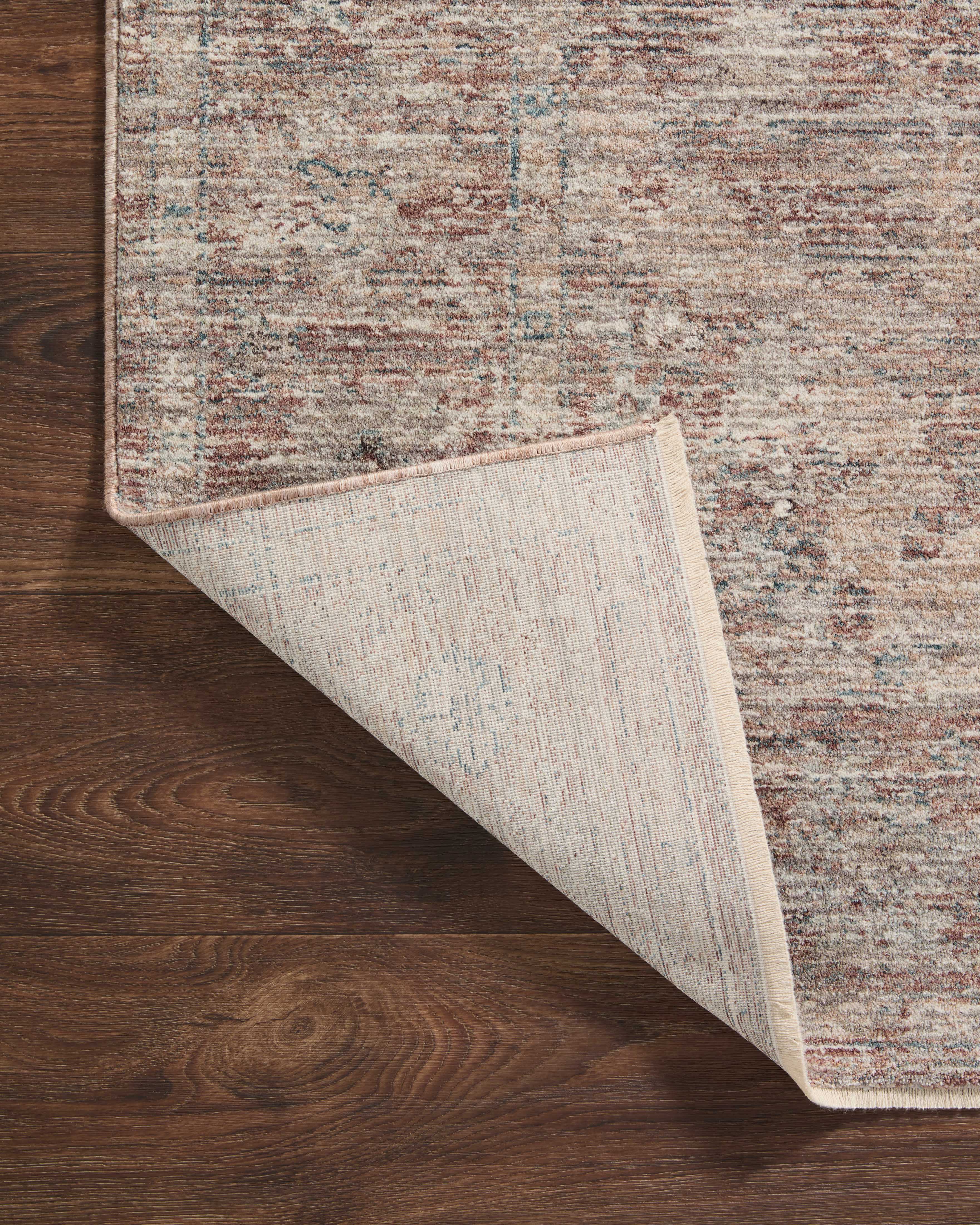 Magnolia Home by Joanna Gaines x Loloi Millie Brick / Fog Rug 0-patterned rugs Loloi