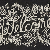 Rifle Paper Co. x Loloi Minnie Welcome Black Rug