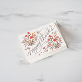 Many Thanks  Card - Rug & Weave