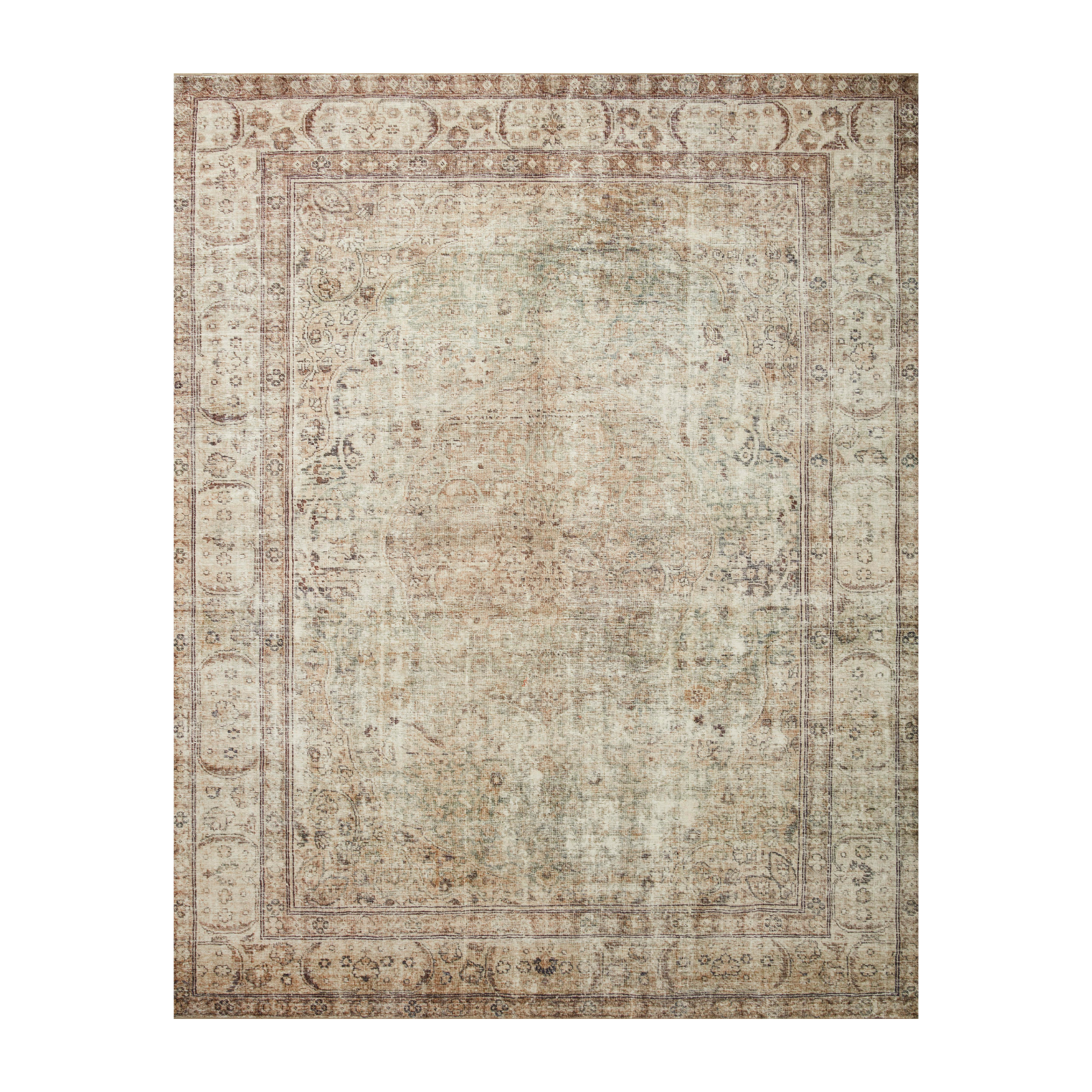 Loloi Margot Antique / Sage Rug 0-patterned rugs Loloi 18" x 18" SAMPLE