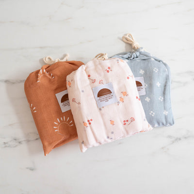 Muslin Crib Sheet - Rug & Weave
