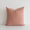 Dusty Rose Linen Pillow Cover - Rug & Weave