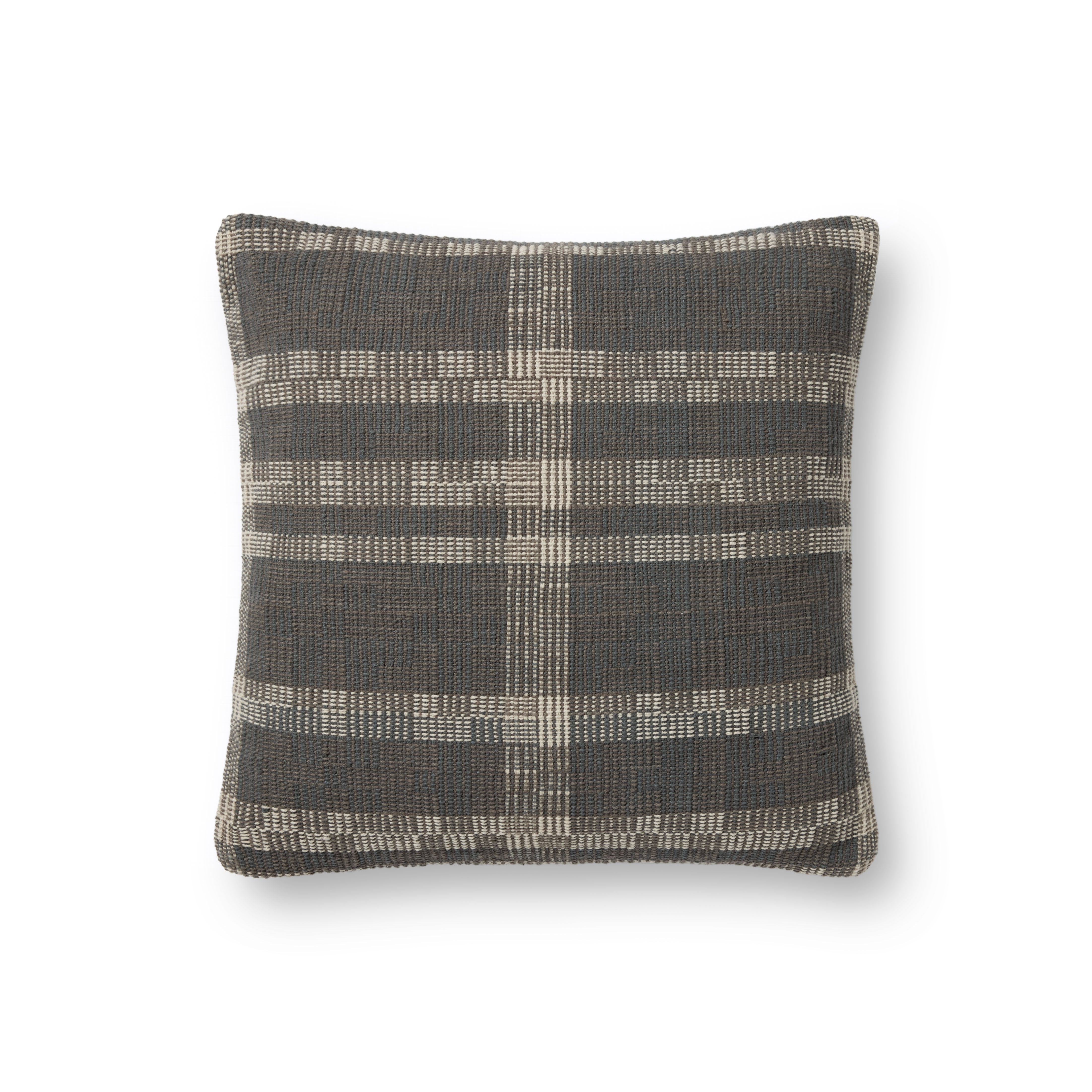 Amber Lewis x Loloi Cove Smoke / Natural Pillow - Rug & Weave