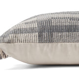 Amber Lewis x Loloi Birdie Silver / Ivory Pillow - Rug & Weave