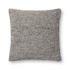 Amber Lewis x Loloi Claudette Charcoal / Grey Pillow - Rug & Weave