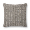 Amber Lewis x Loloi Kit Grey / Natural Pillow - Rug & Weave