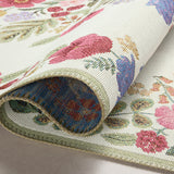 Rifle Paper Co. x Loloi Perennial Blossom Cream Rug 5-Rugs - indoor/outdoor Loloi