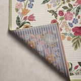 Rifle Paper Co. x Loloi Perennial Blossom Cream Rug 5-Rugs - indoor/outdoor Loloi