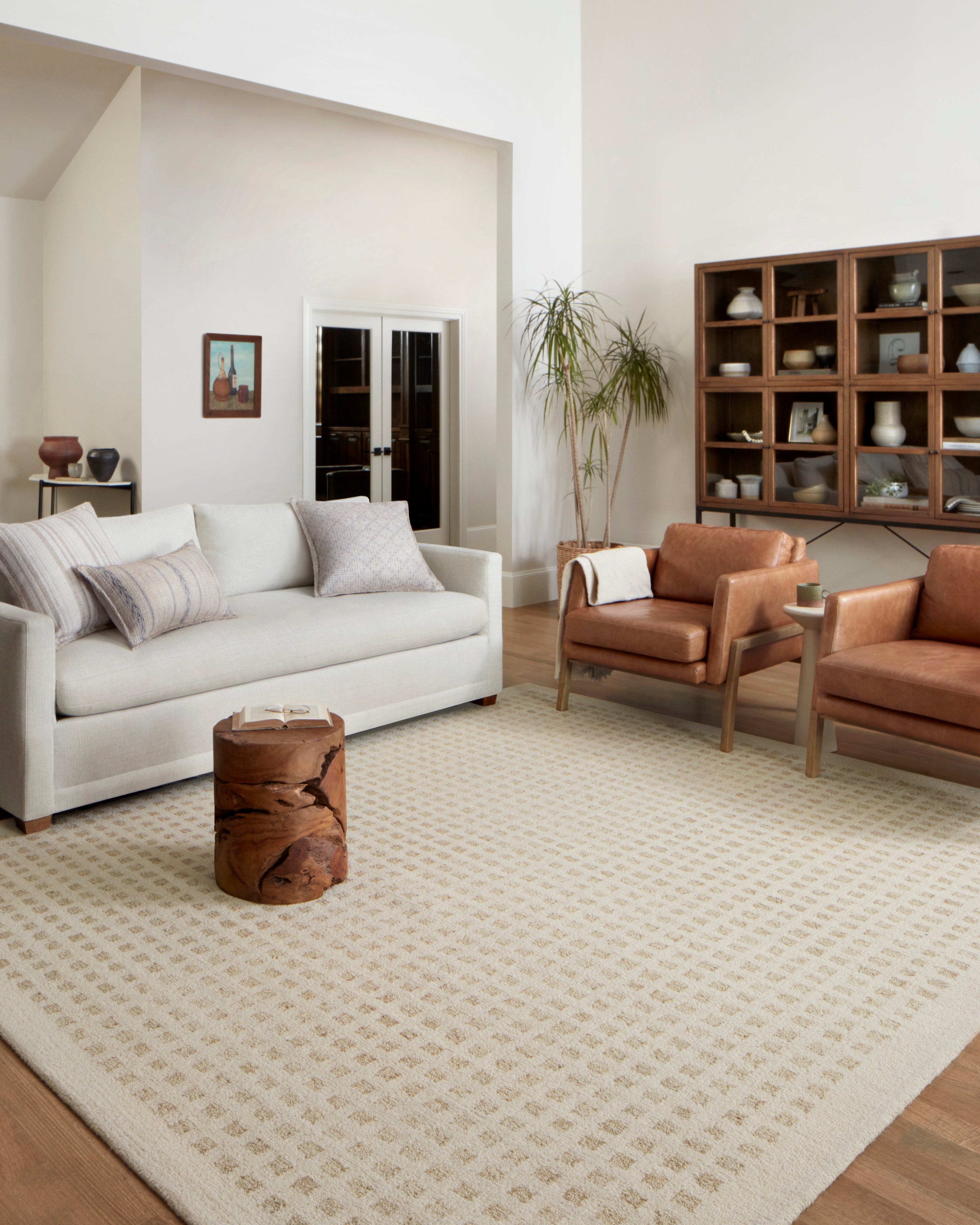 Chris Loves Julia x Loloi Polly Ivory / Natural Rug - Rug & Weave