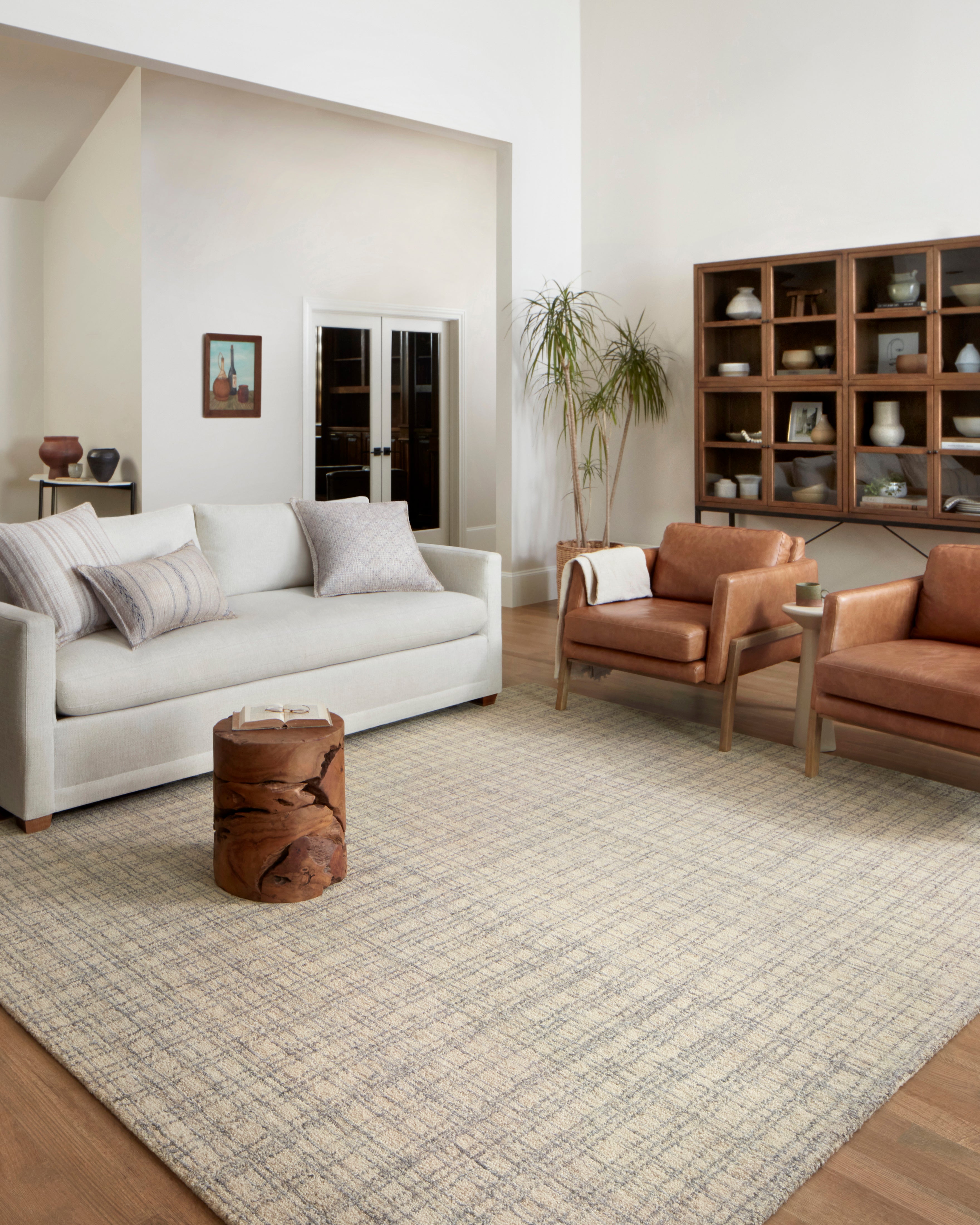 Chris Loves Julia x Loloi Polly Antique / Mist Rug - Rug & Weave