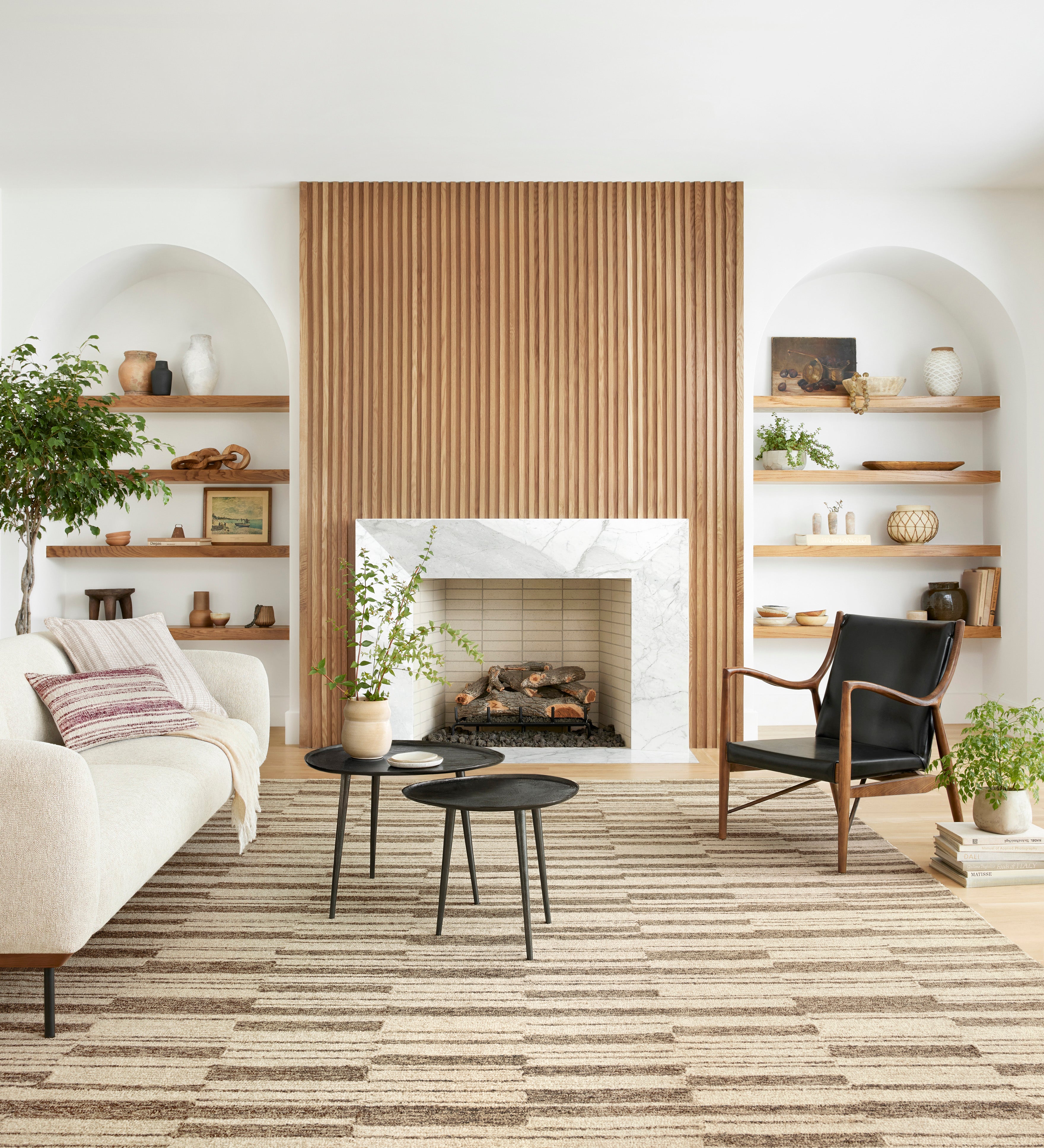 Chris Loves Julia x Loloi Polly Beige / Tobacco Rug 0-RUGS - jute Loloi