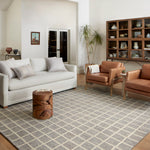 Chris Loves Julia x Loloi Polly Slate / Ivory Rug - Rug & Weave