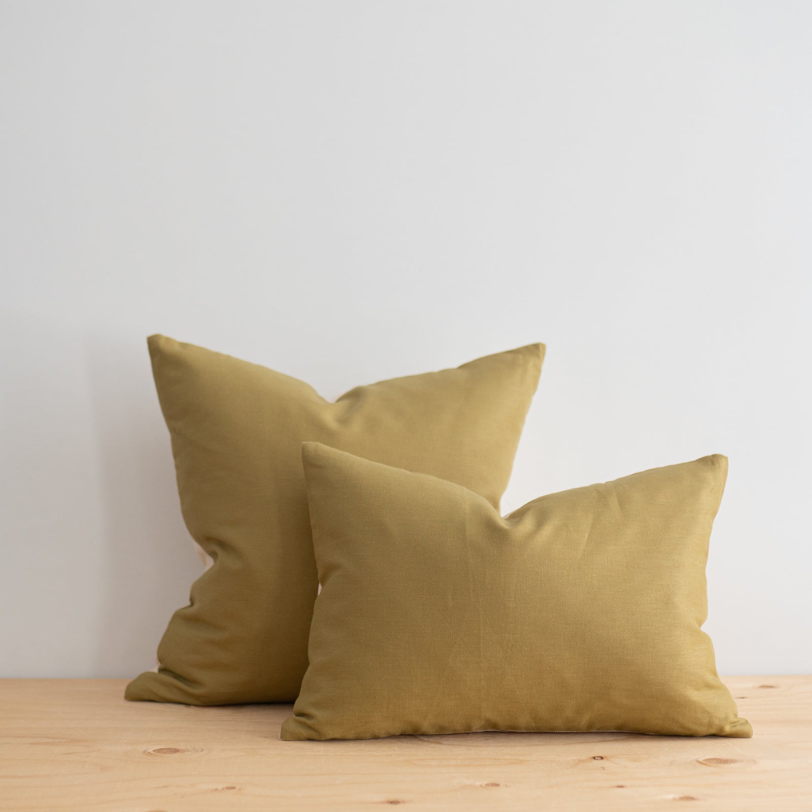 Pistachio Linen Pillow Cover