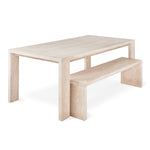 Gus* Modern Plank Dining Bench - Rug & Weave