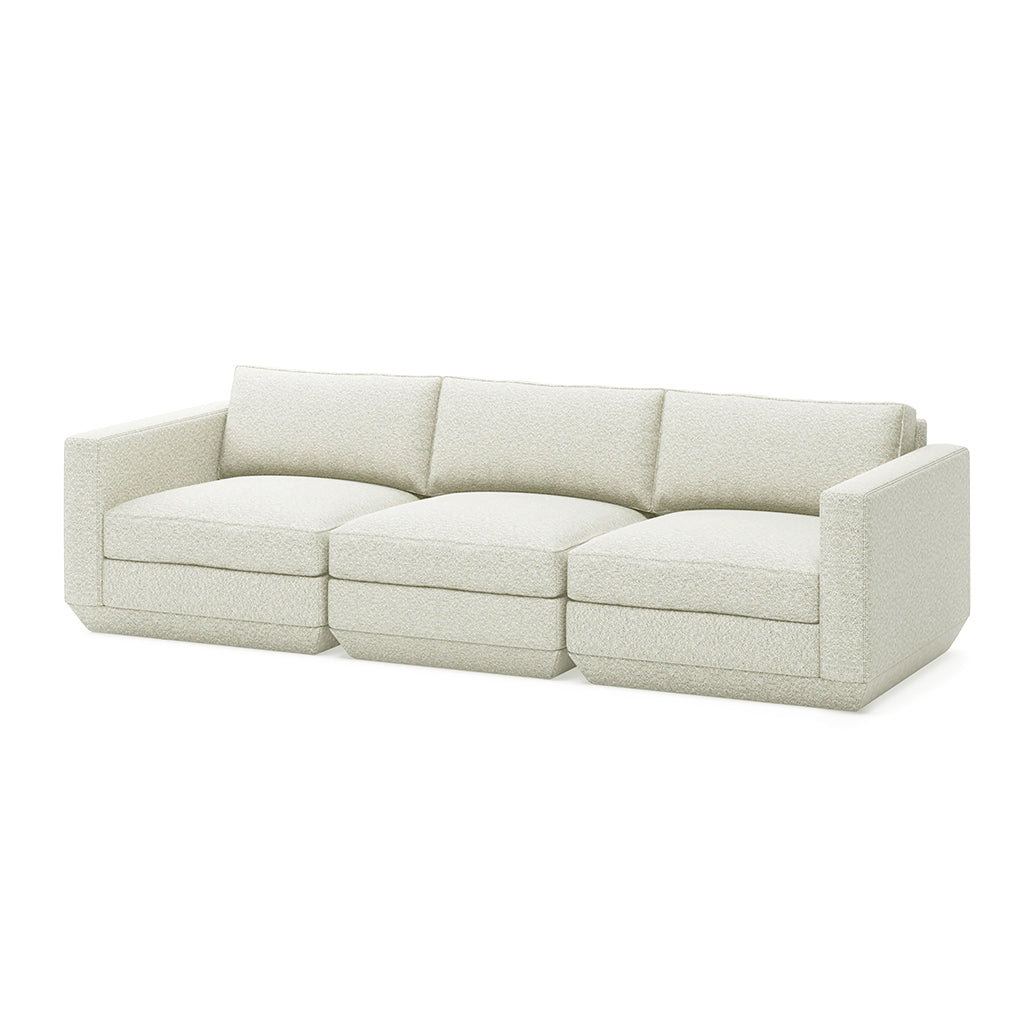 Gus* Modern Podium 3 Piece Sofa - Rug & Weave