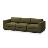 Gus* Modern Podium 3 Piece Sofa - Rug & Weave