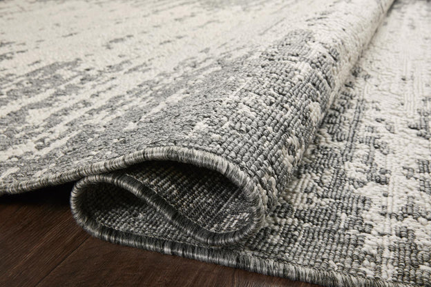 Loloi Rainier Ivory / Grey Indoor/Outdoor Rug - Rug & Weave