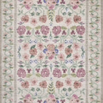 Rifle Paper Co. x Loloi Rosa Ivory Rug 0-RUGS-patterned Loloi