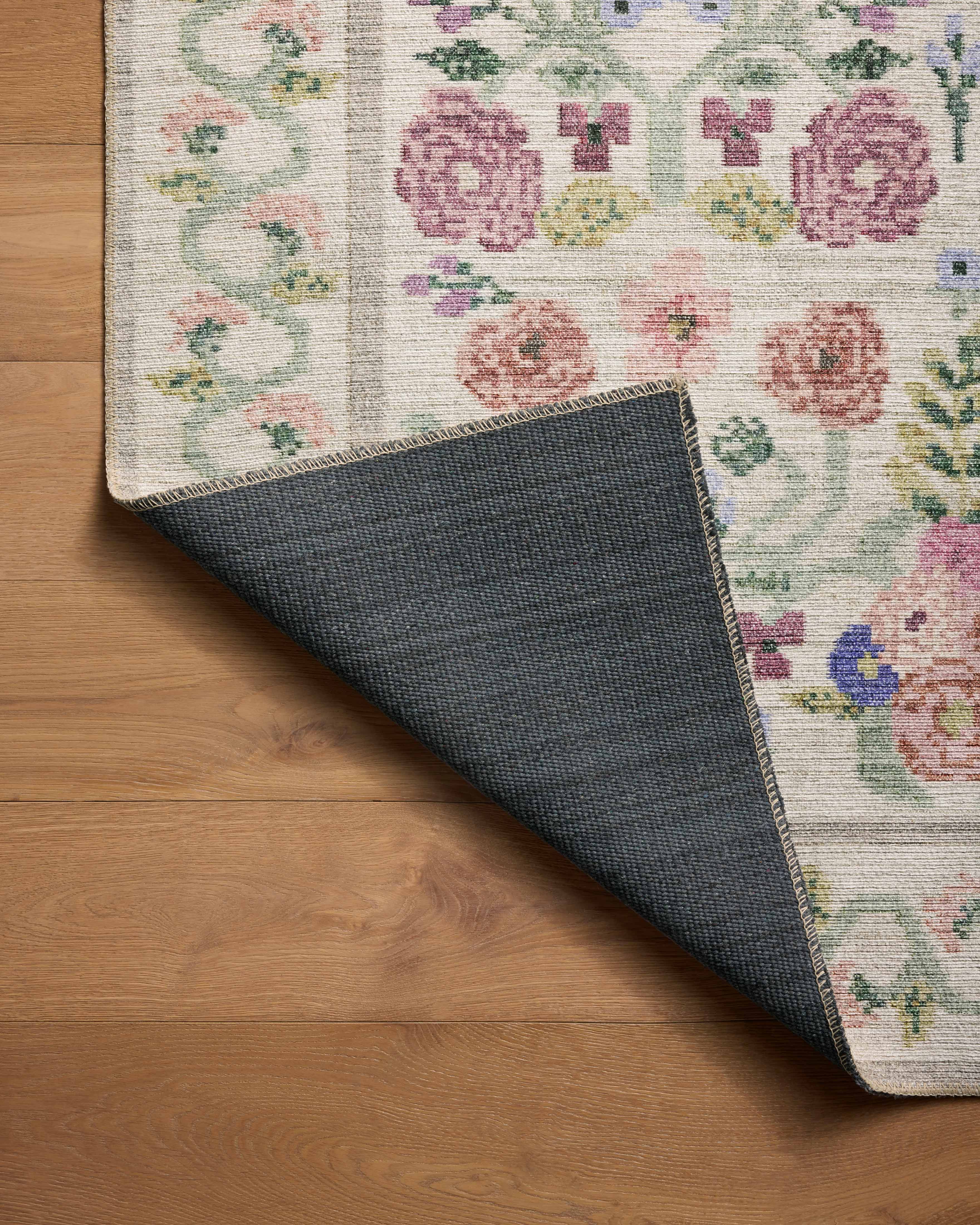 Rifle Paper Co. x Loloi Rosa Ivory Rug 0-RUGS-patterned Loloi