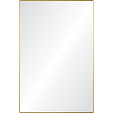 Remi Wall Mirror / Brass - Rug & Weave
