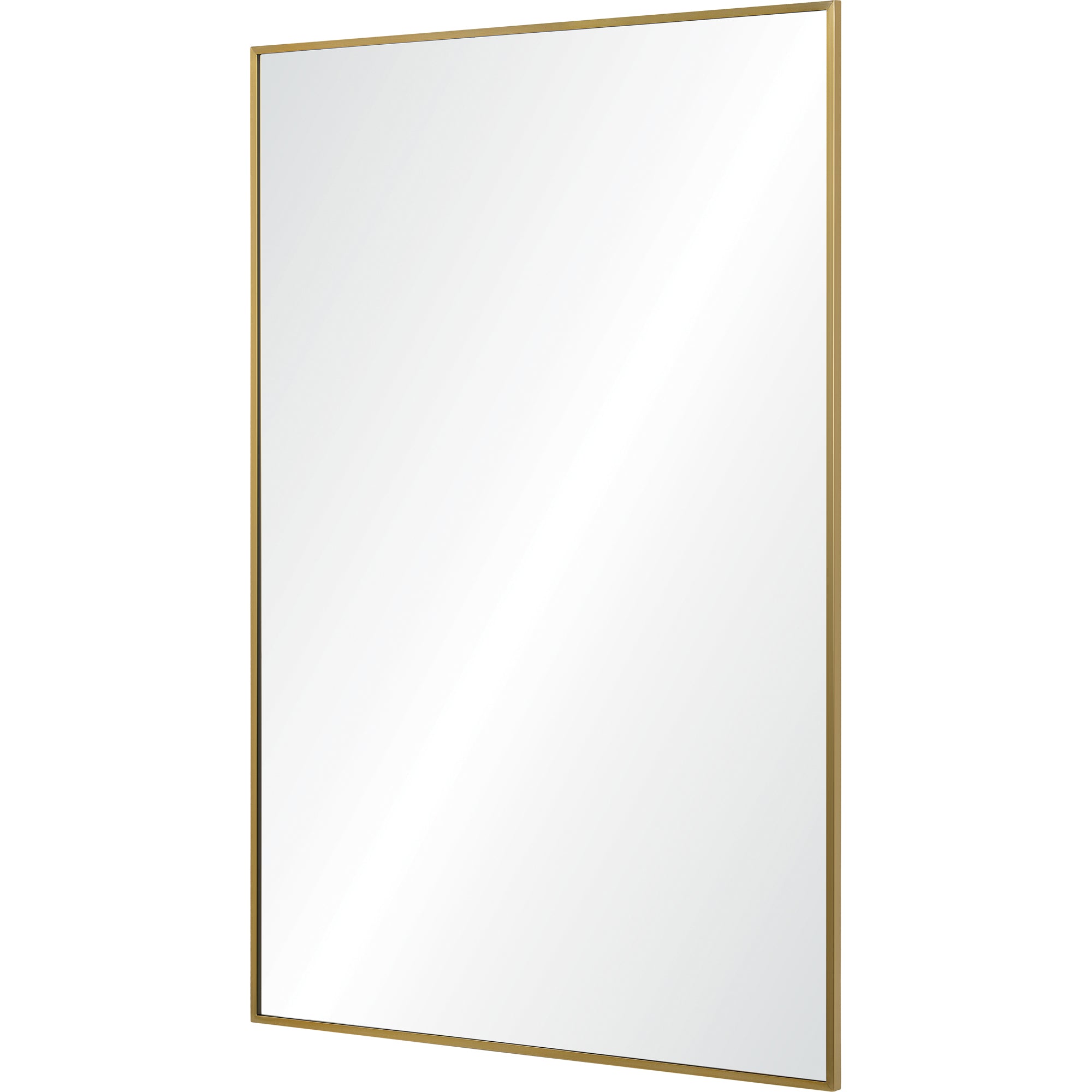 Remi Wall Mirror / Brass - Rug & Weave