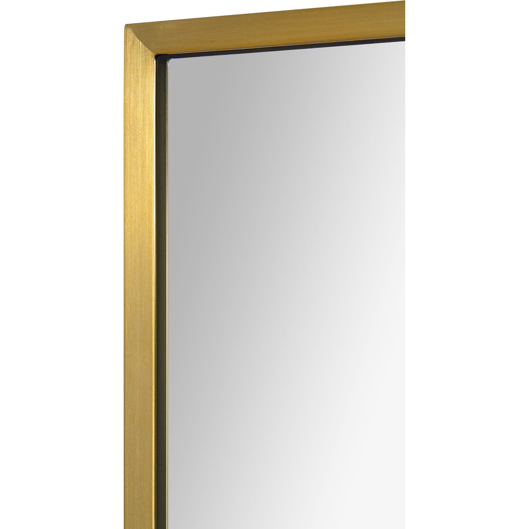 Remi Wall Mirror / Brass - Rug & Weave