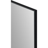 Remi Wall Mirror / Black - Rug & Weave