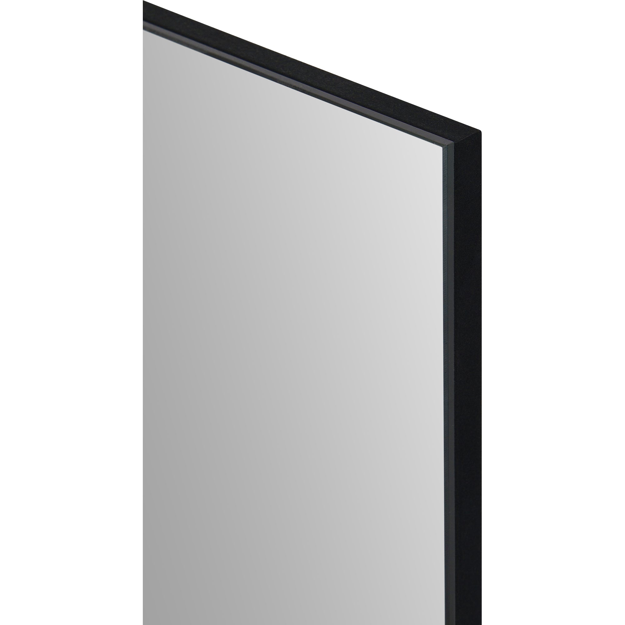 Remi Wall Mirror / Black - Rug & Weave