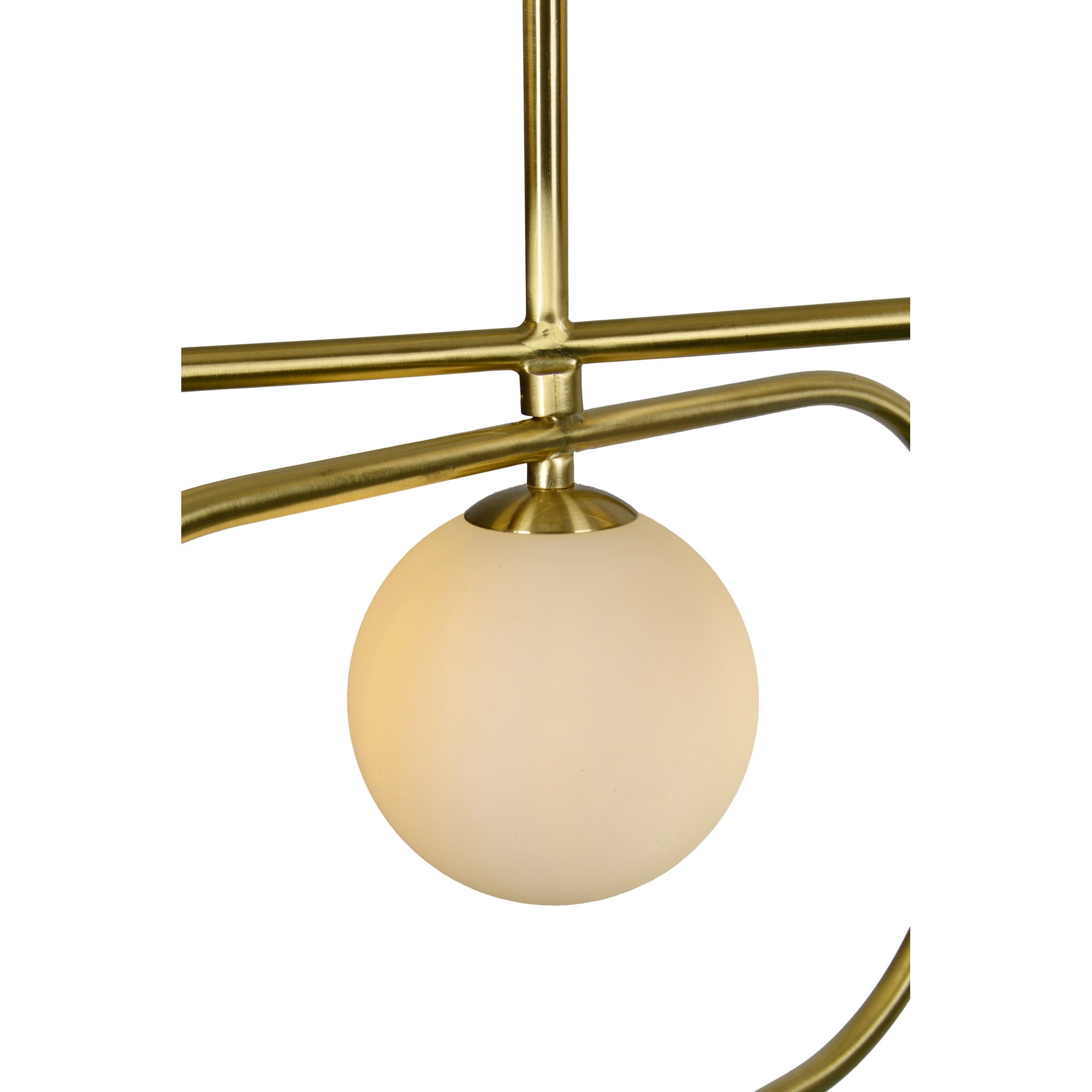 Roberto Brass & Glass Pendant Light - Rug & Weave