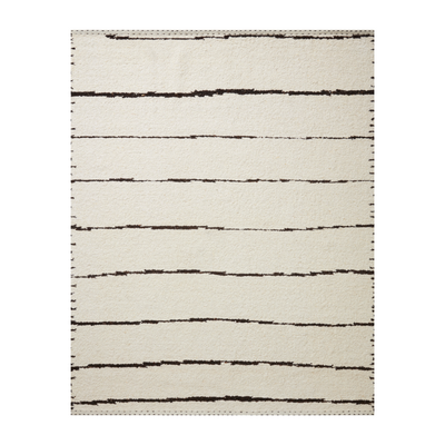 Loloi Roman Ivory / Black Rug - Rug & Weave