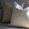 Oatmeal Linen Pillow Cover
