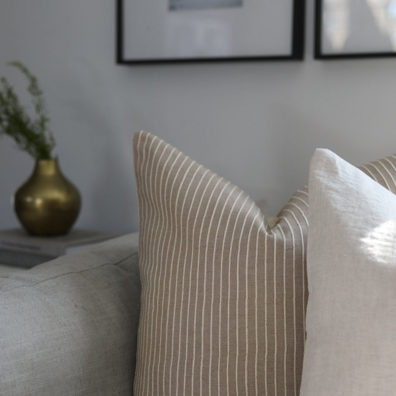 Louis Pillow Cover 1 - PILLOWS - Thai - neutral Rug & Weave Pillows