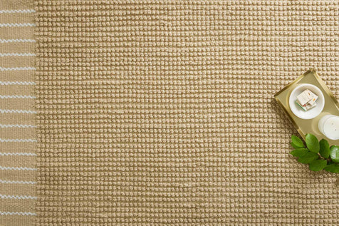 Loloi Sadie Sand Indoor/Outdoor Rug - Rug & Weave