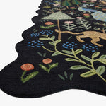 Rifle Paper Co. x Loloi Silhouette Black Rug 0-RUGS - wool Loloi