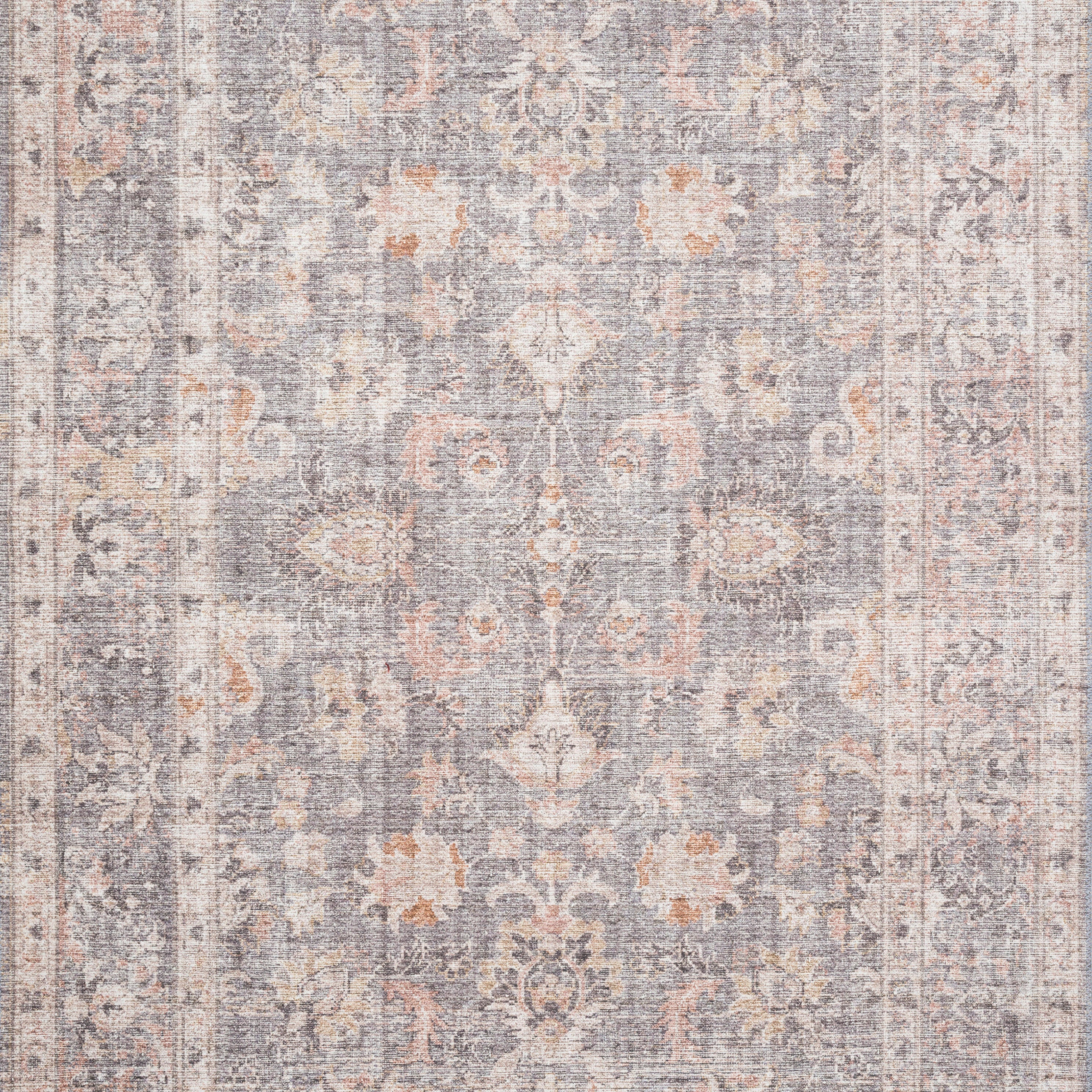 Loloi Skye Grey / Apricot - Rug & Weave