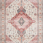 Loloi Skye Ivory / Berry Rug - Rug & Weave