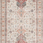 Loloi Skye Ivory / Berry Rug - Rug & Weave